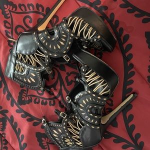 Black Heels never worn